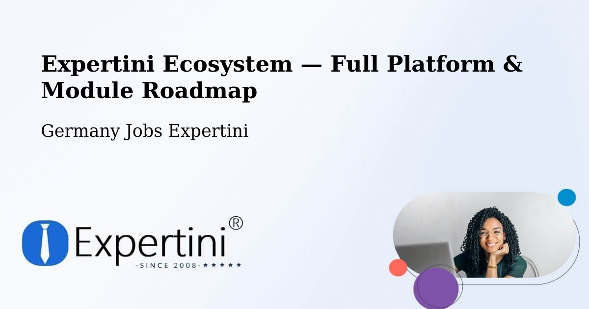 Expertini Ecosystem — Full Platform & Module Roadmap – Bad Sulza