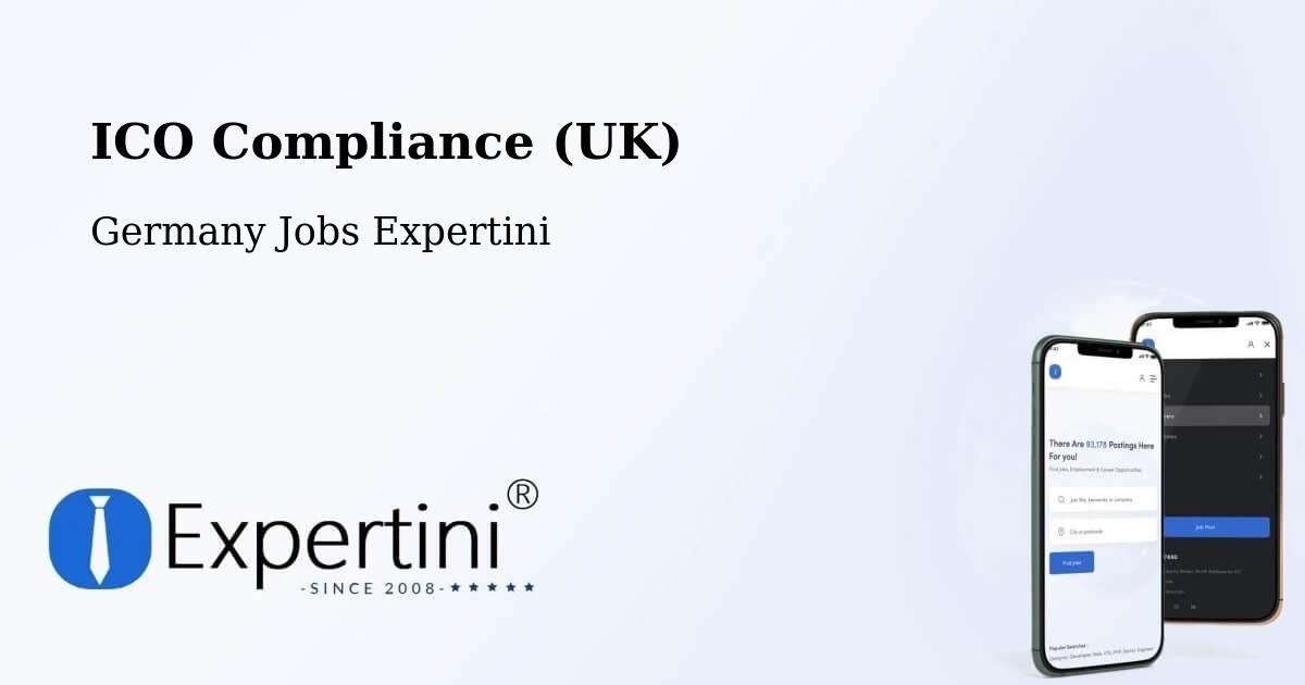 UK Data Protection & ICO Compliance – Bad Sulza - Germany Jobs Expertini